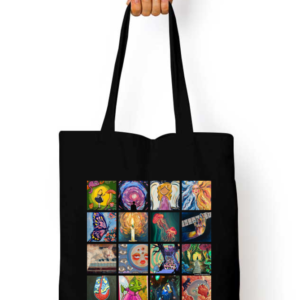 Psche tote black 4x4